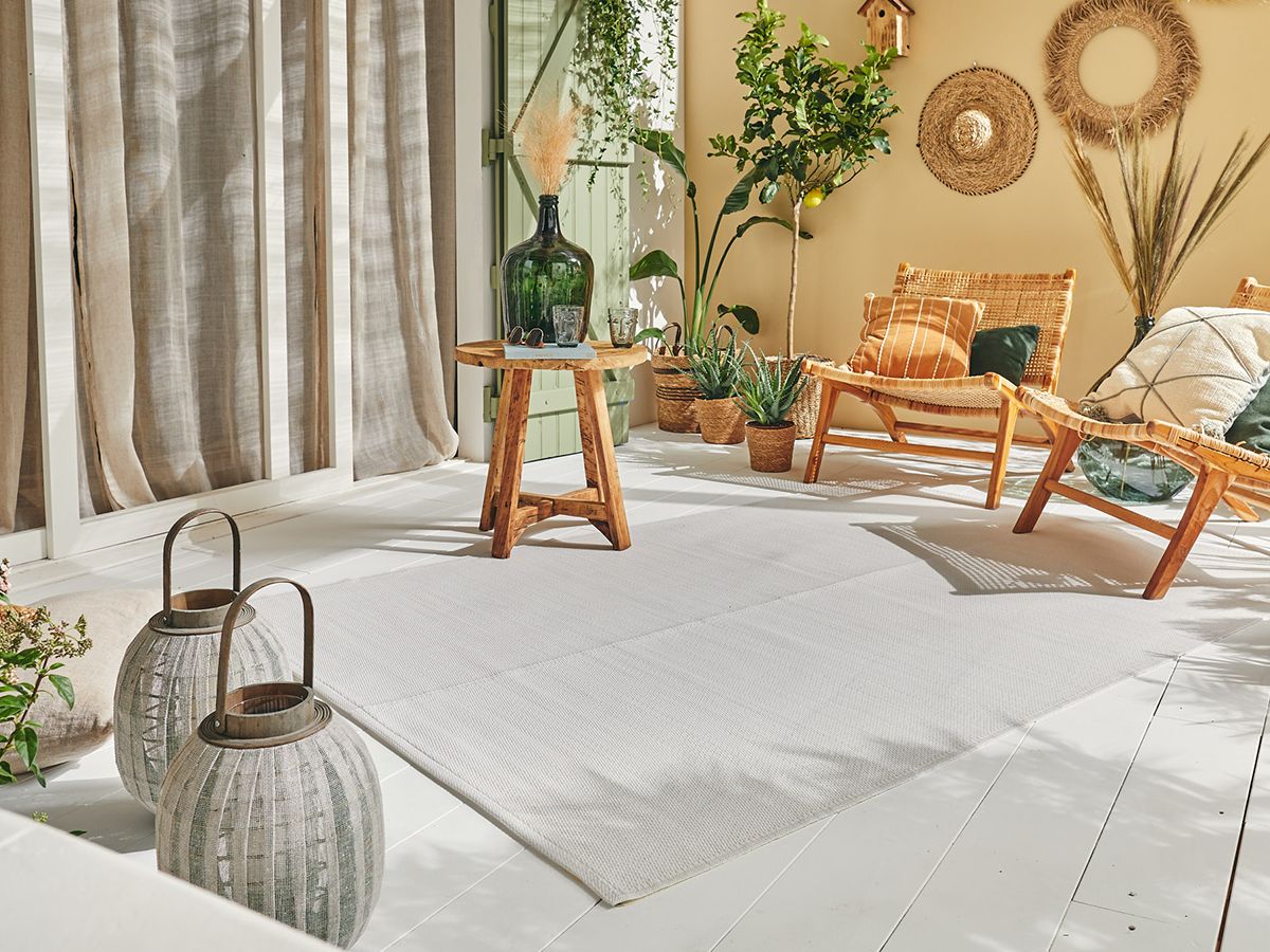 FLAVIA effen buitenkleed