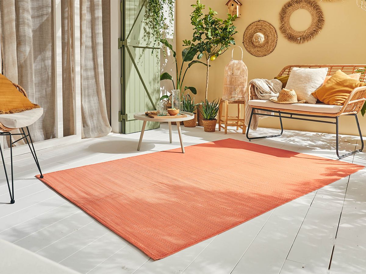 FLAVIA effen buitenkleed