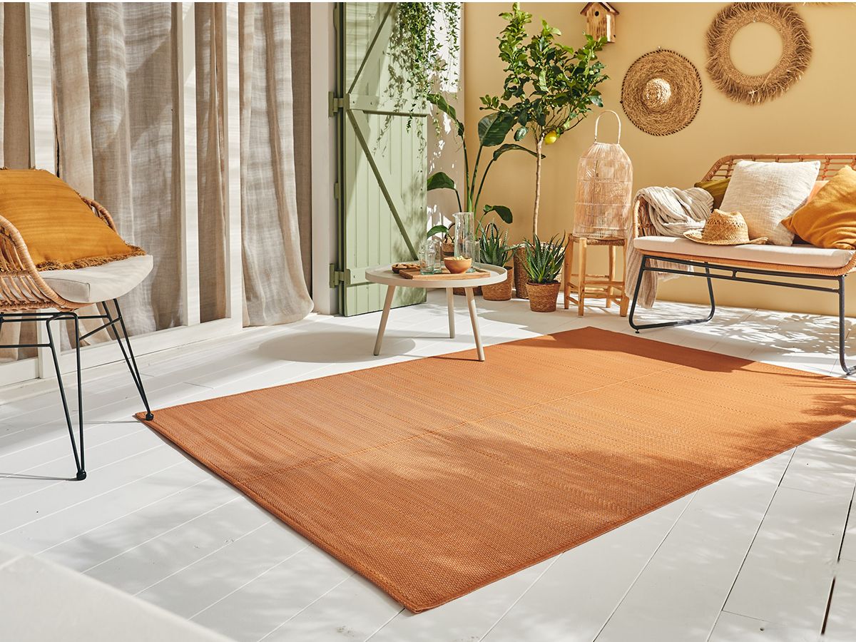 FLAVIA effen buitenkleed