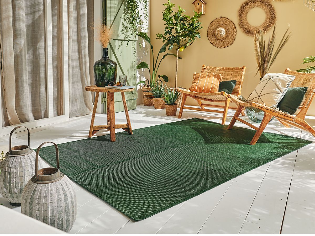 FLAVIA effen buitenkleed