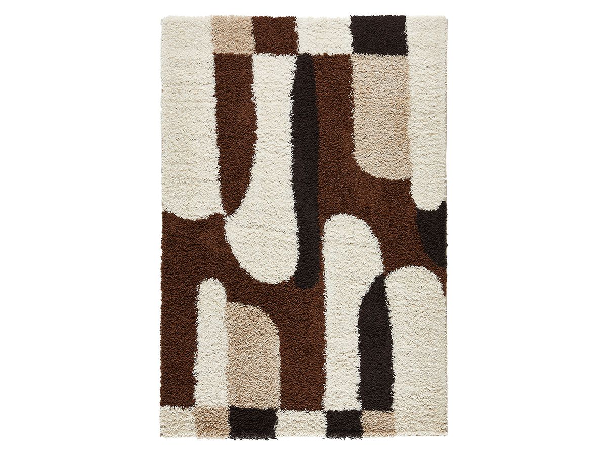 Tapis shaggy WALDENmotif abstrait