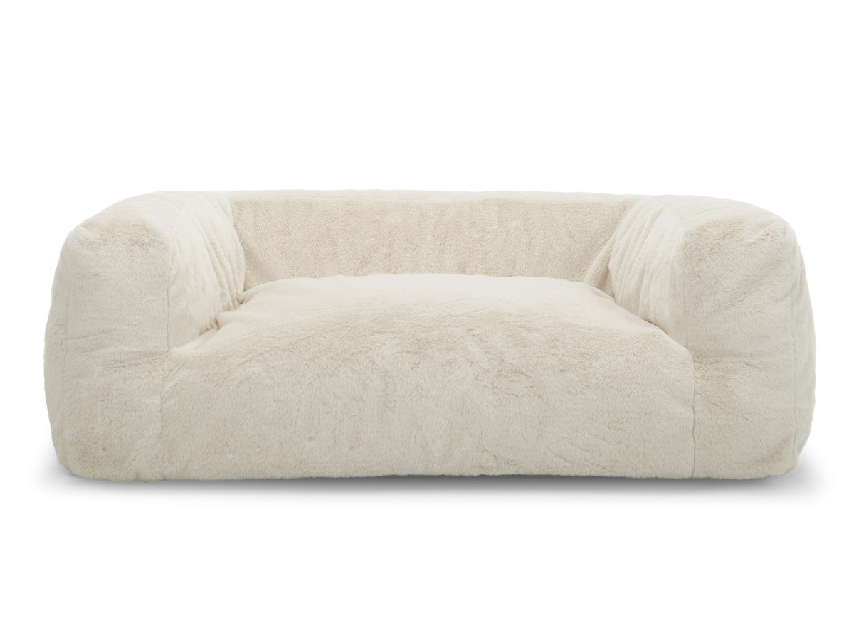 Panier pour chien SALTO tissu imitation fourrure