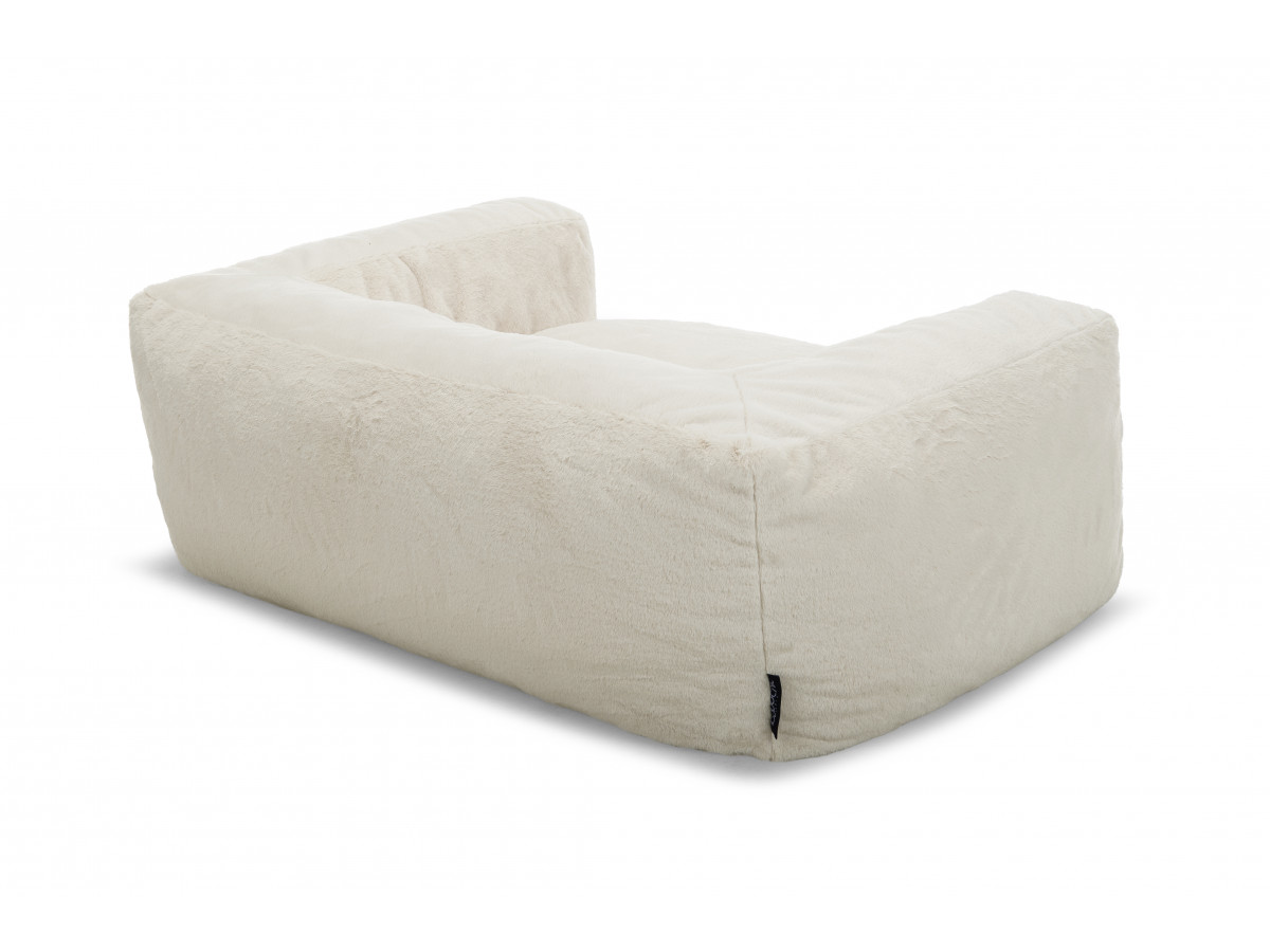 Panier pour chien SALTO tissu imitation fourrure