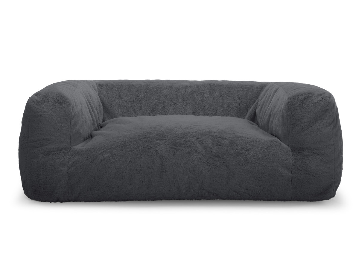 Panier pour chien SALTO tissu imitation fourrure