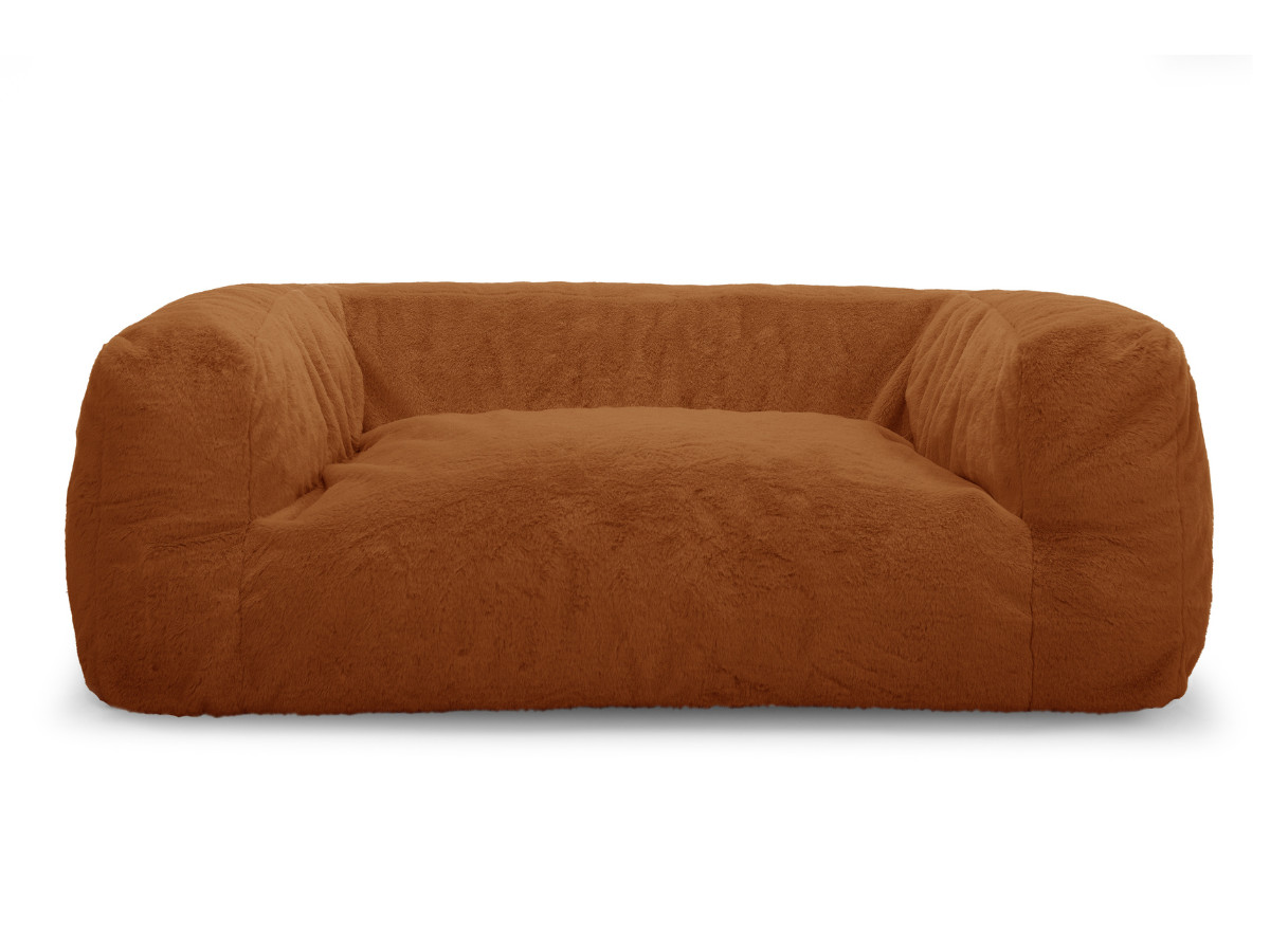 Panier pour chien SALTO tissu imitation fourrure
