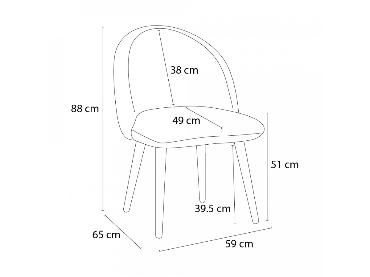 Canapé d'angle fixe EVEREST tissu chiné - Orange - Angle droit - 10 coussins