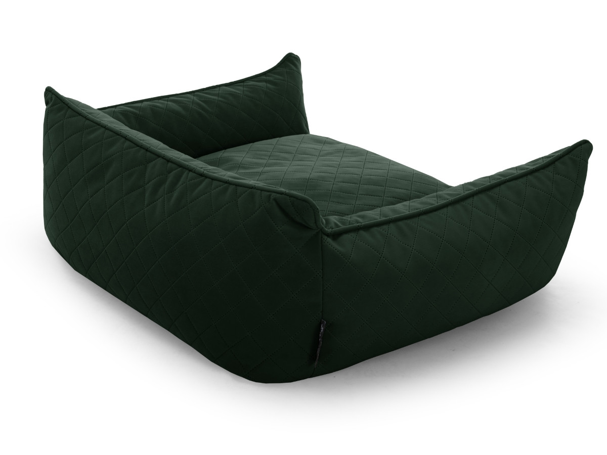 Panier pour chien PLUTO velours matelassé