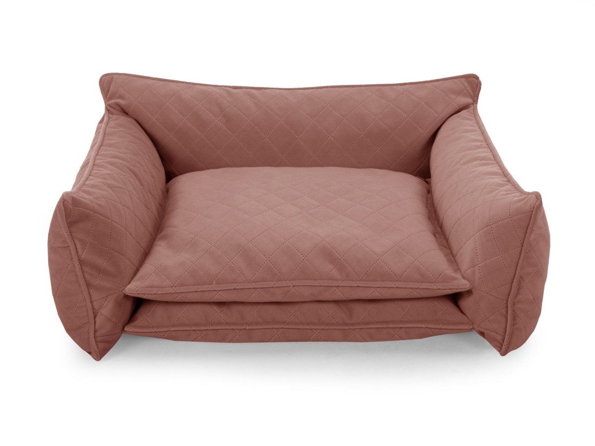 Panier pour chien PLUTO velours matelassé