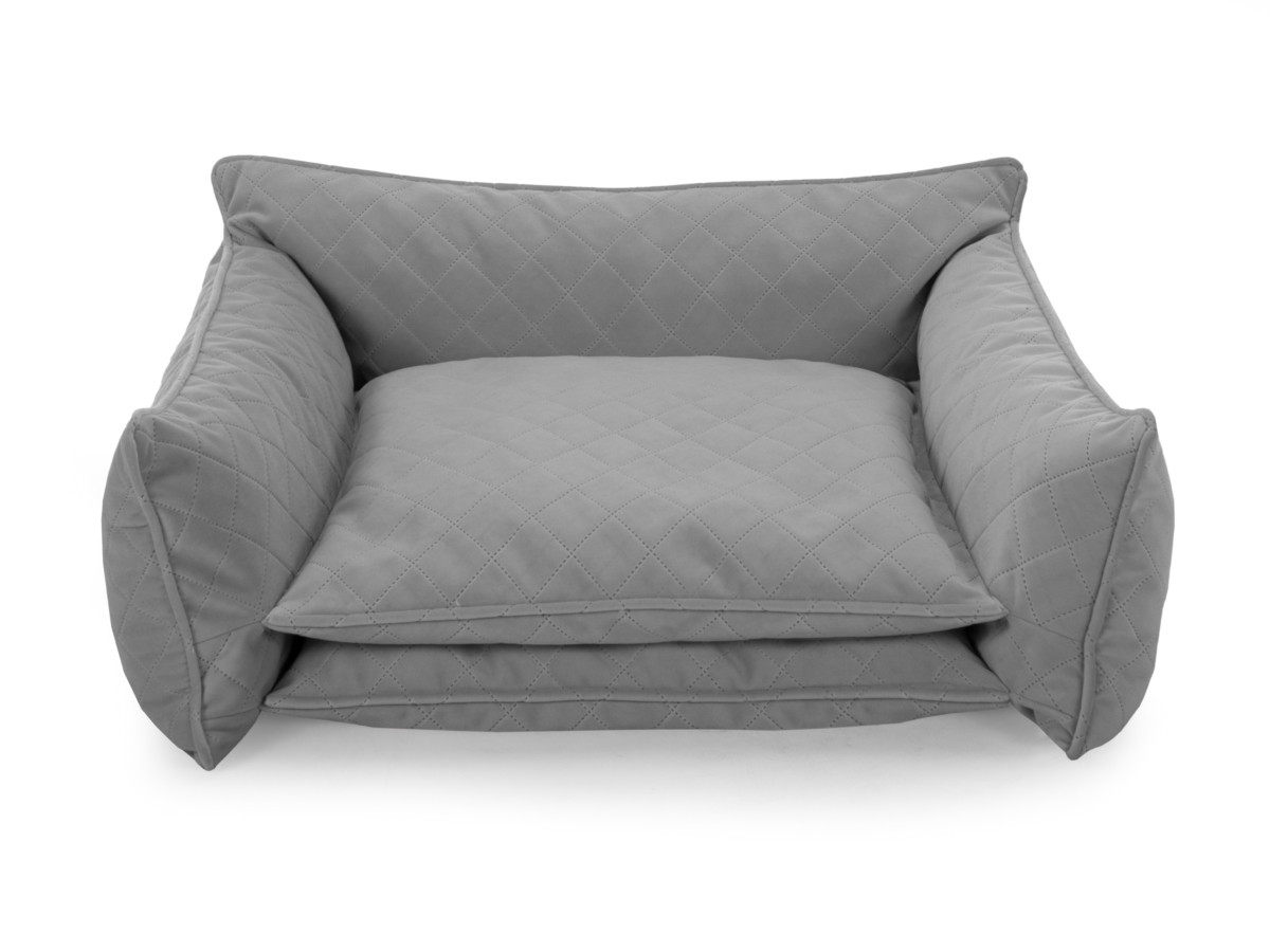Panier pour chien PLUTO velours matelassé