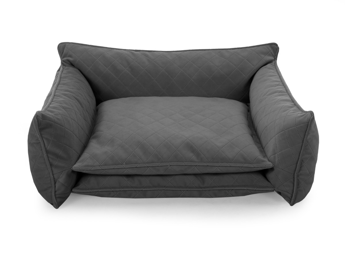 Panier pour chien PLUTO velours matelassé