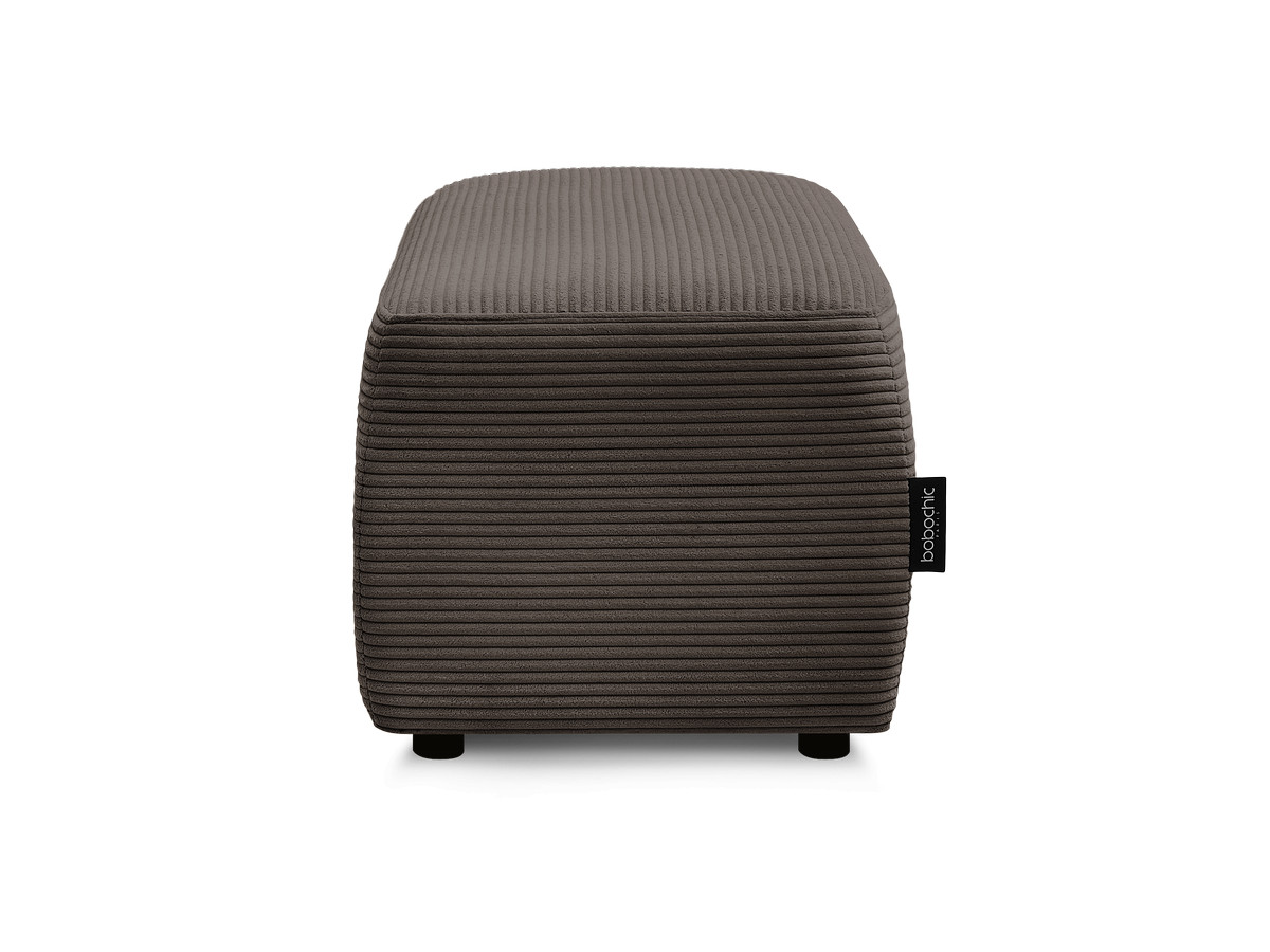 Pouf ATILLA velours côtelé