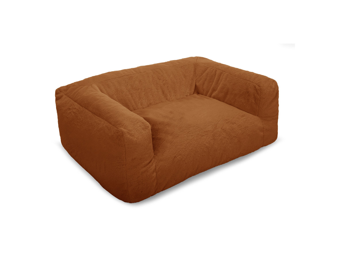 Panier pour chien SALTO tissu imitation fourrure