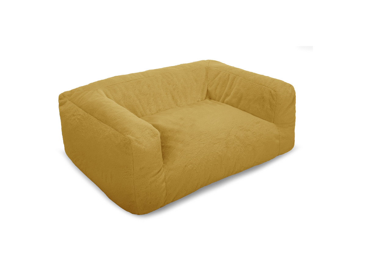 Panier pour chien SALTO tissu imitation fourrure