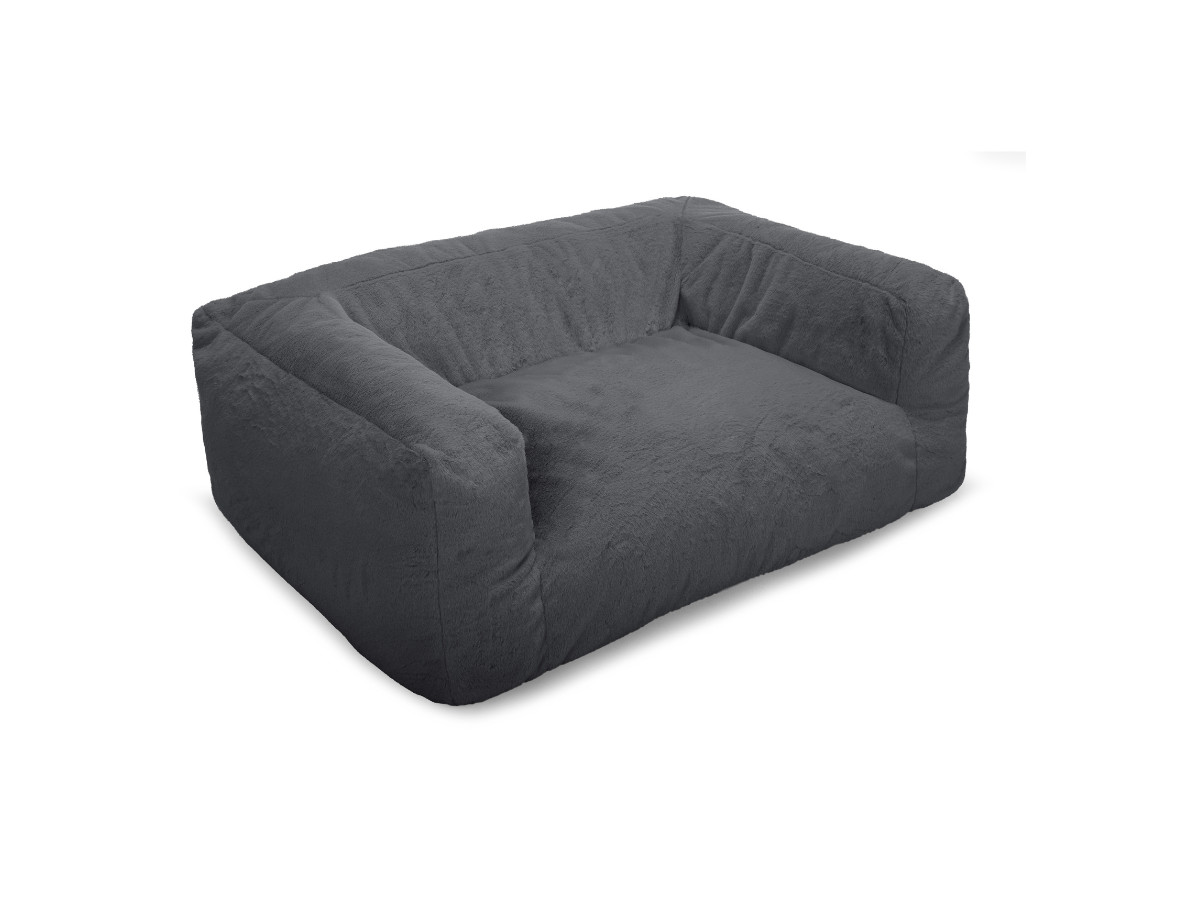 Panier pour chien SALTO tissu imitation fourrure
