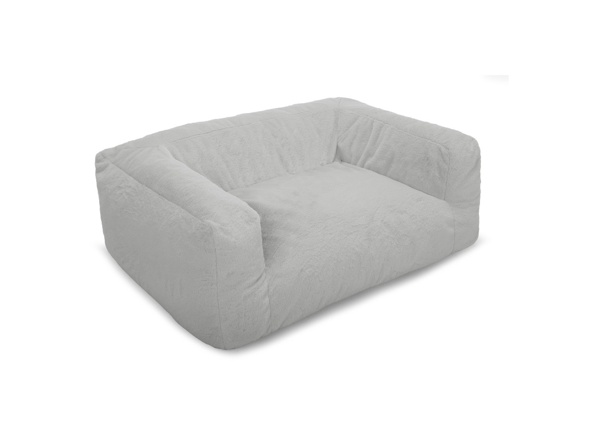 Panier pour chien SALTO tissu imitation fourrure