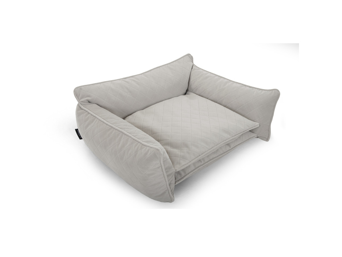 Panier pour chien PLUTO velours matelassé