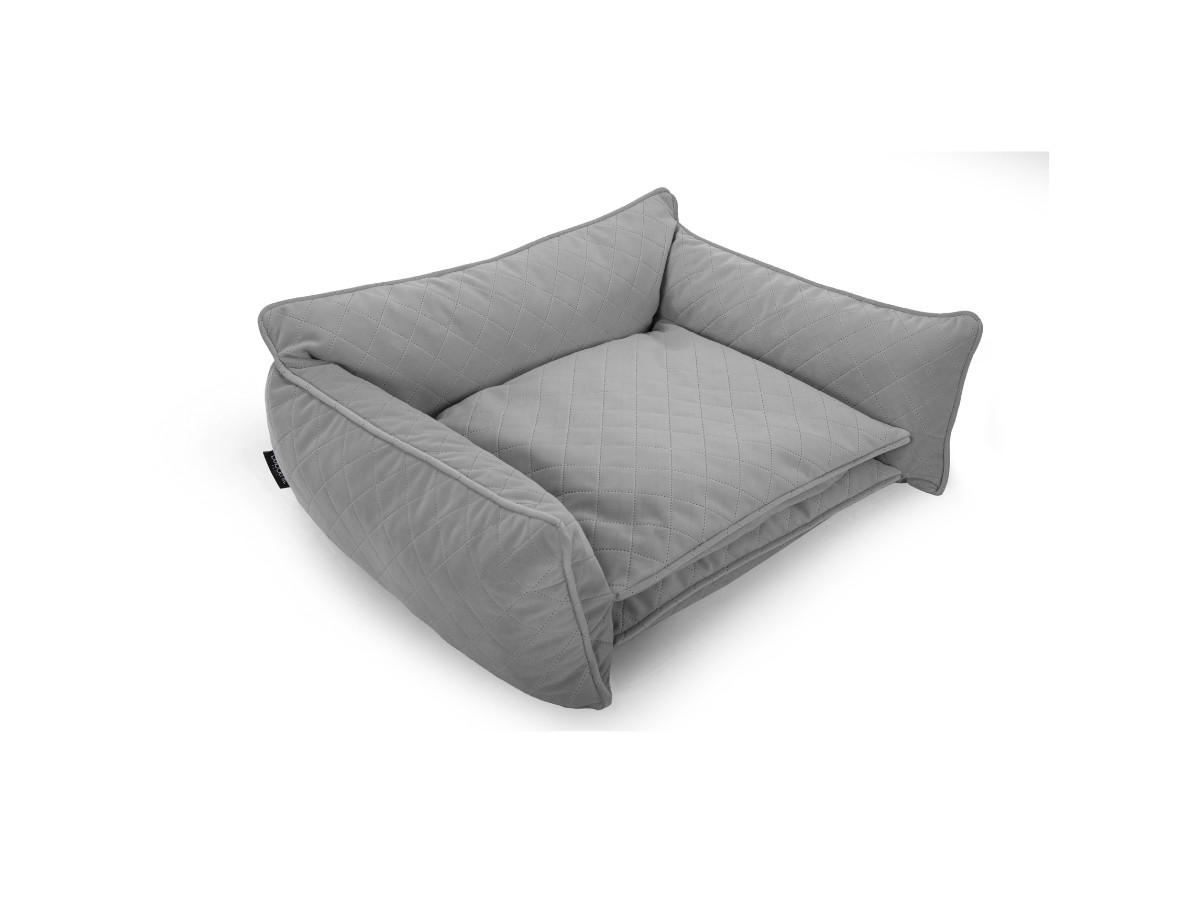 Panier pour chien PLUTO velours matelassé