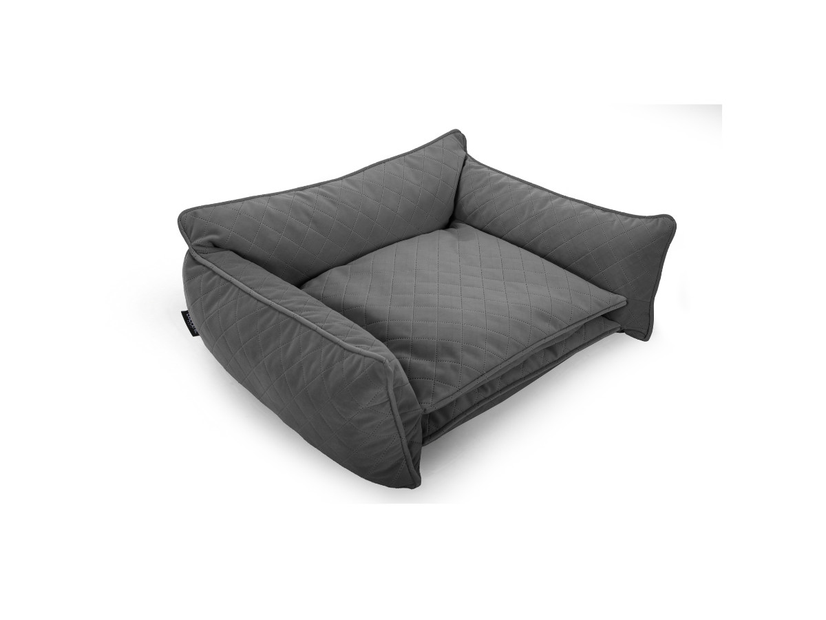 Panier pour chien PLUTO velours matelassé
