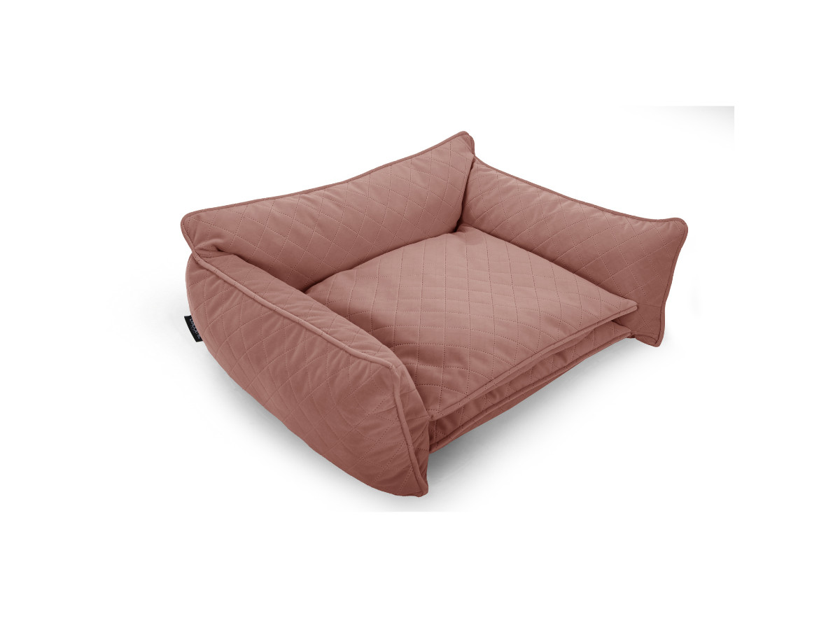 Panier pour chien PLUTO velours matelassé