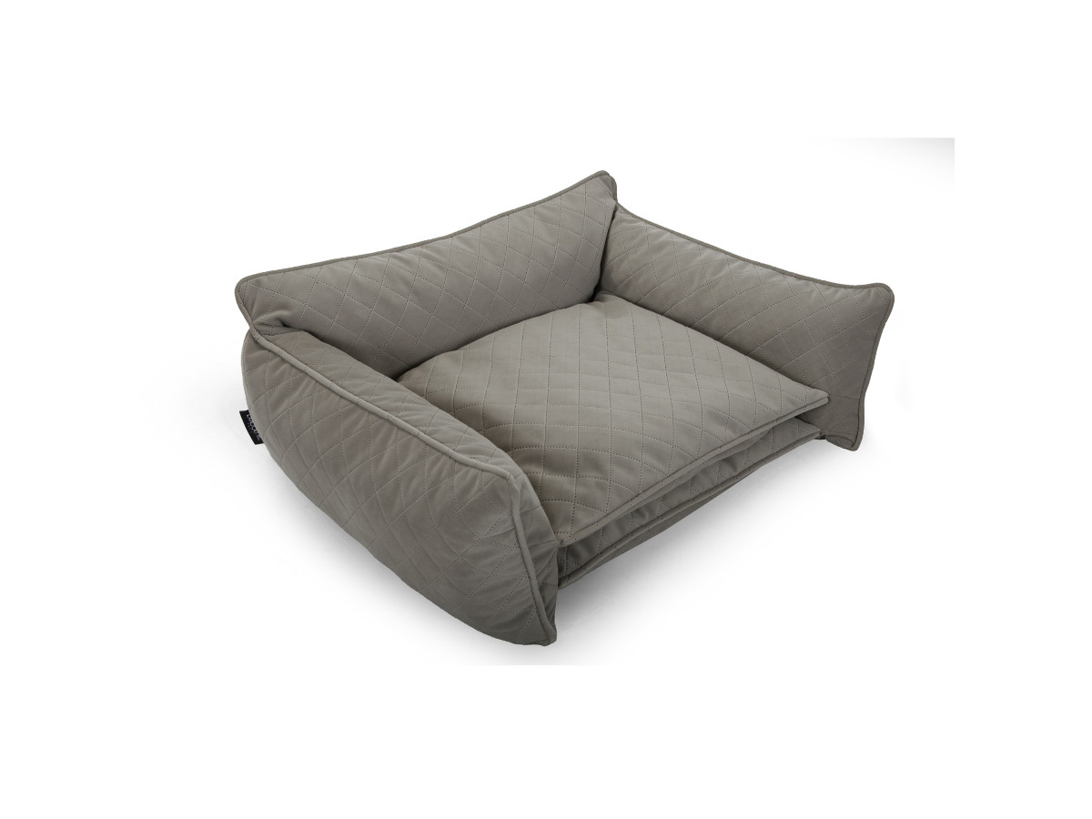 Panier pour chien PLUTO velours matelassé