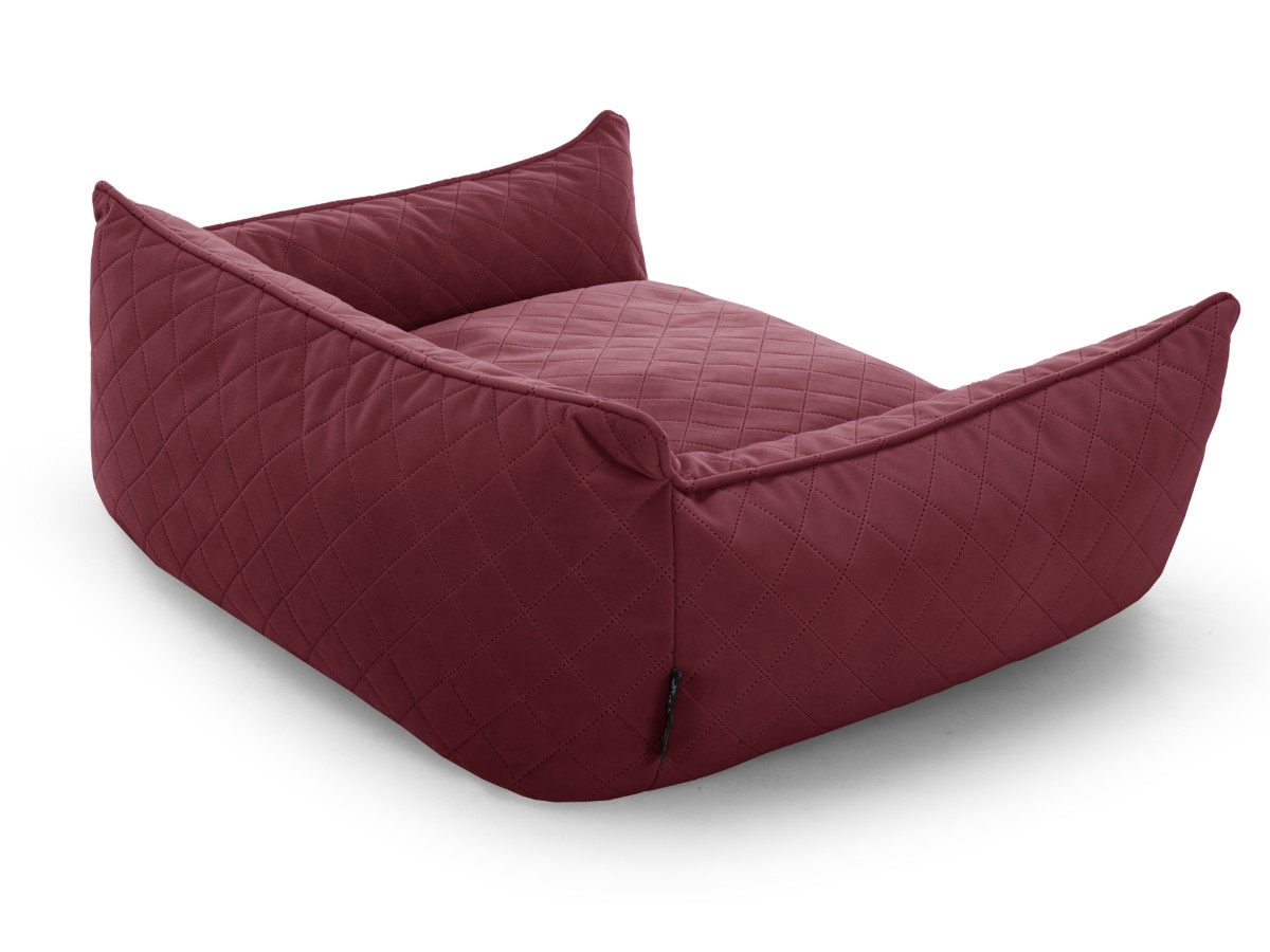 Panier pour chien PLUTO velours matelassé