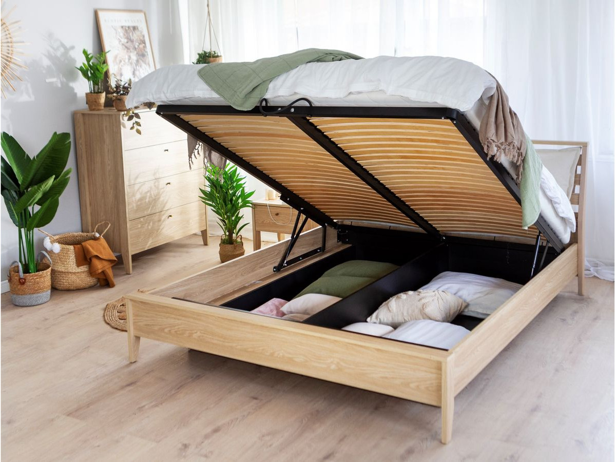 MADDY opbergbed met kussens