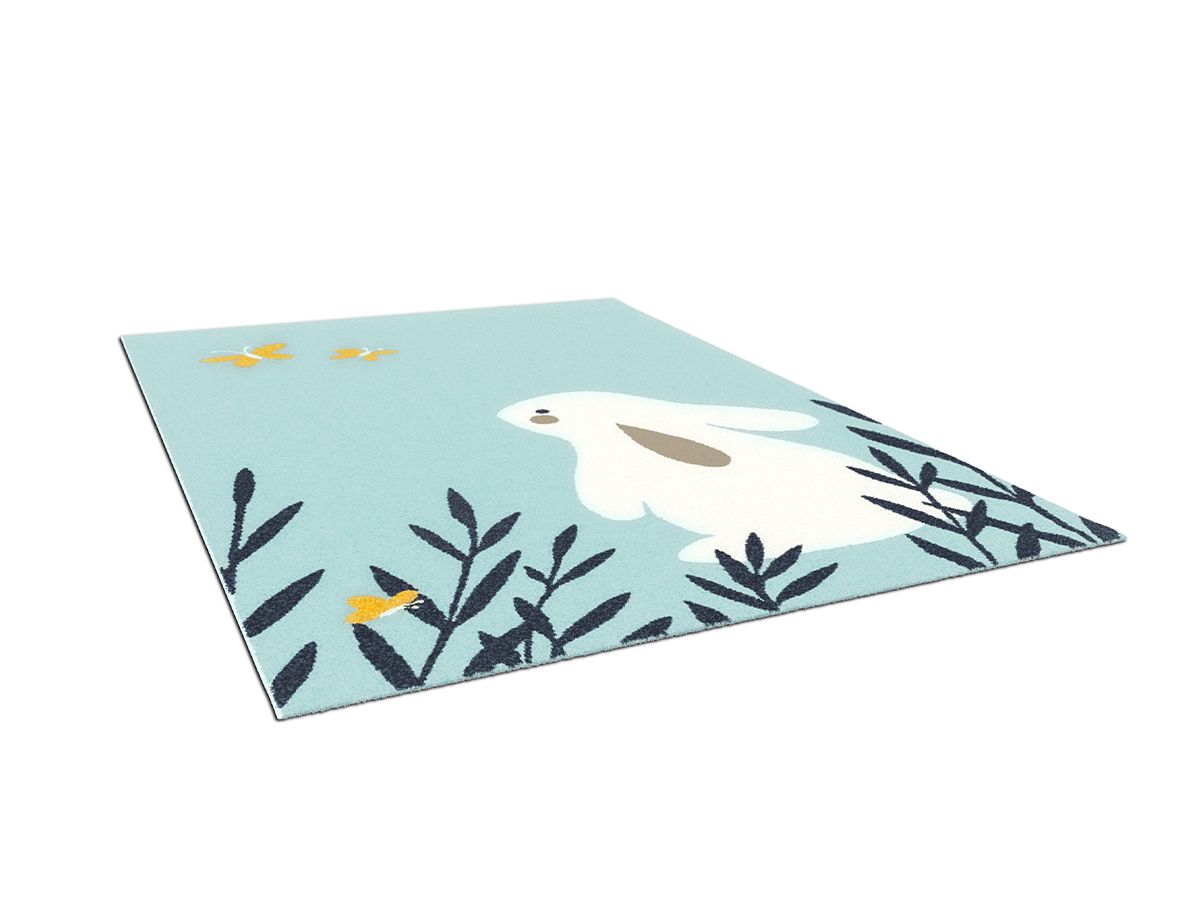 Tapis enfant poils courts ASOKA