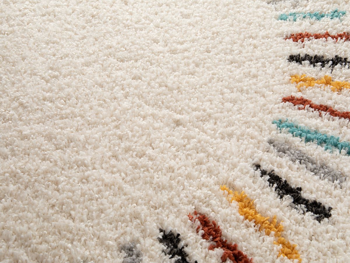 Tapis ronds NONI uni beige — vue 6