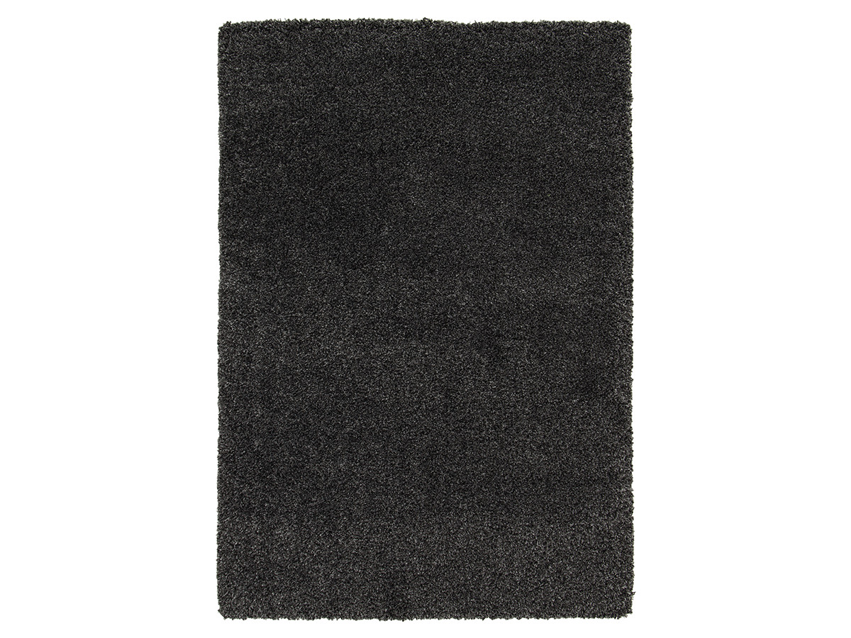 NOKU effen shaggy vloerkleed