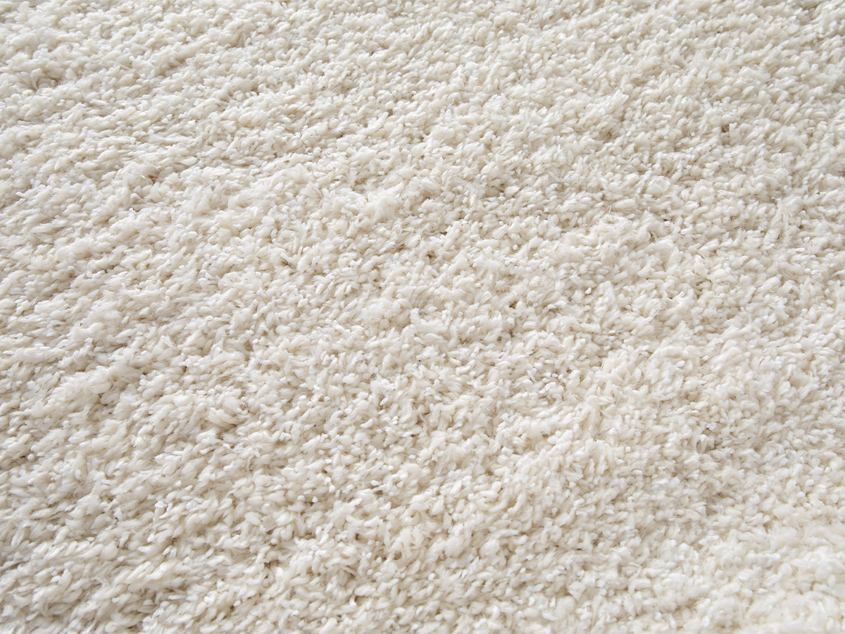 NOKU effen shaggy vloerkleed