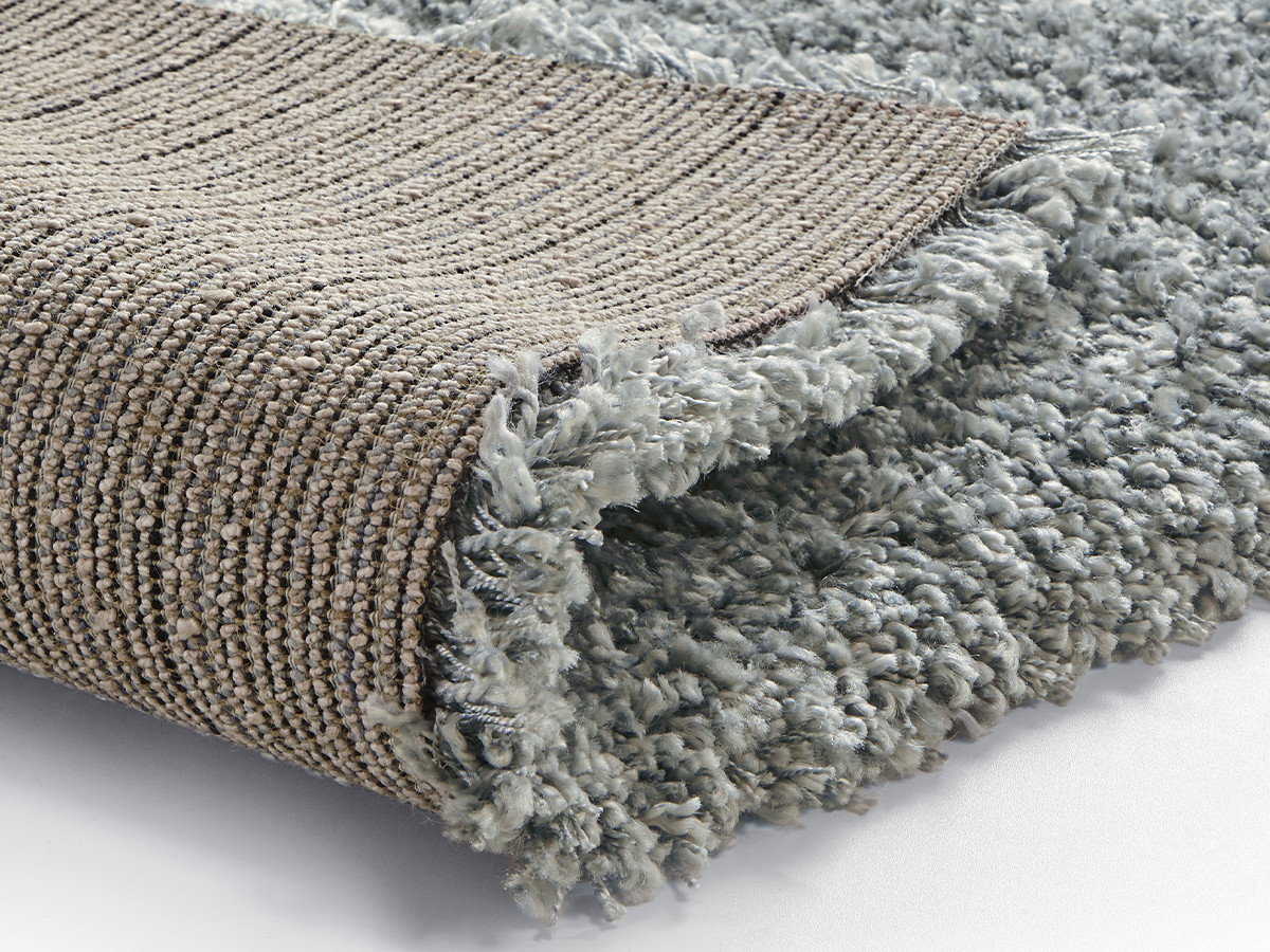 NOKU effen shaggy vloerkleed