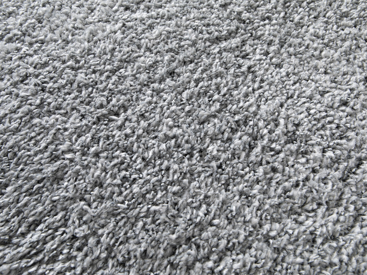 NOKU effen shaggy vloerkleed