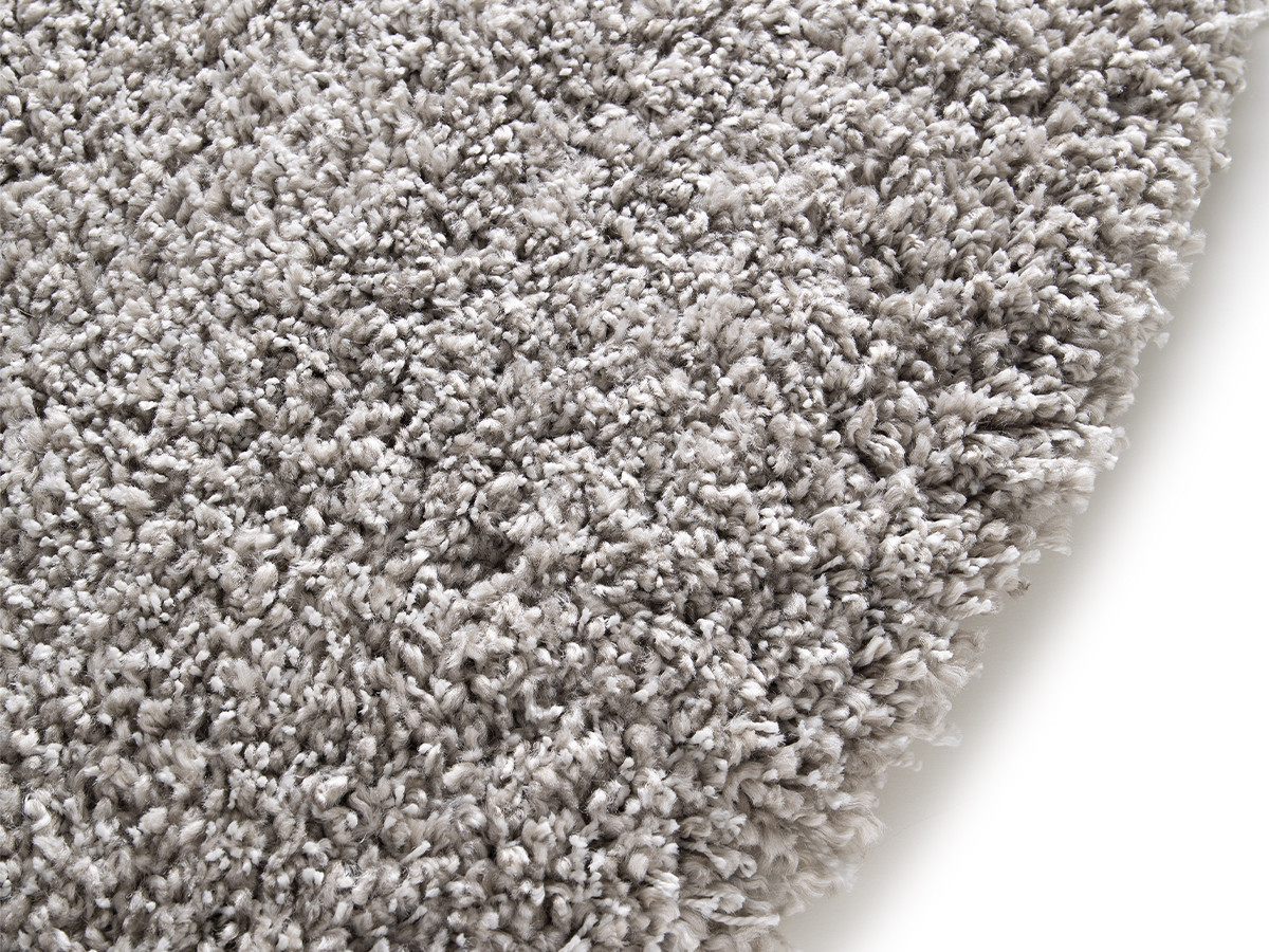 NOKU effen shaggy vloerkleed