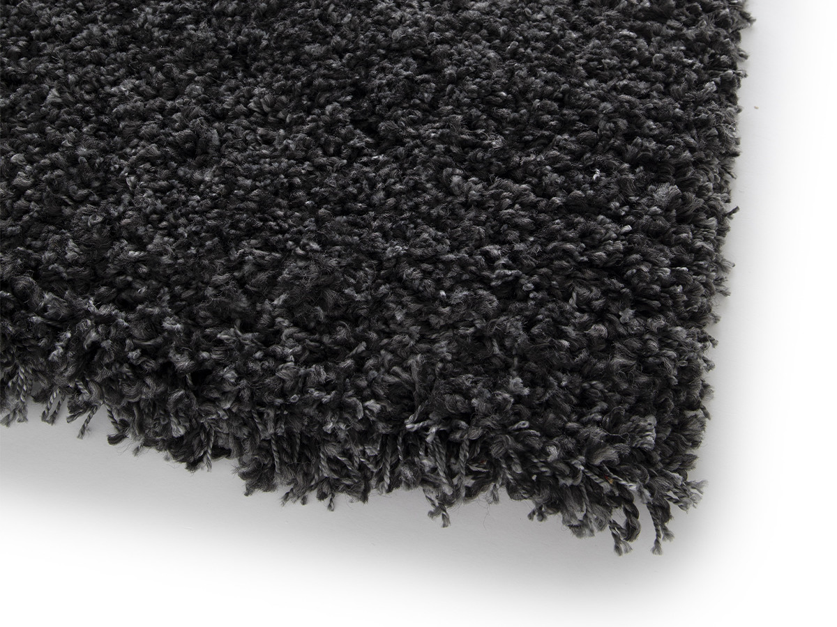 NOKU effen shaggy vloerkleed