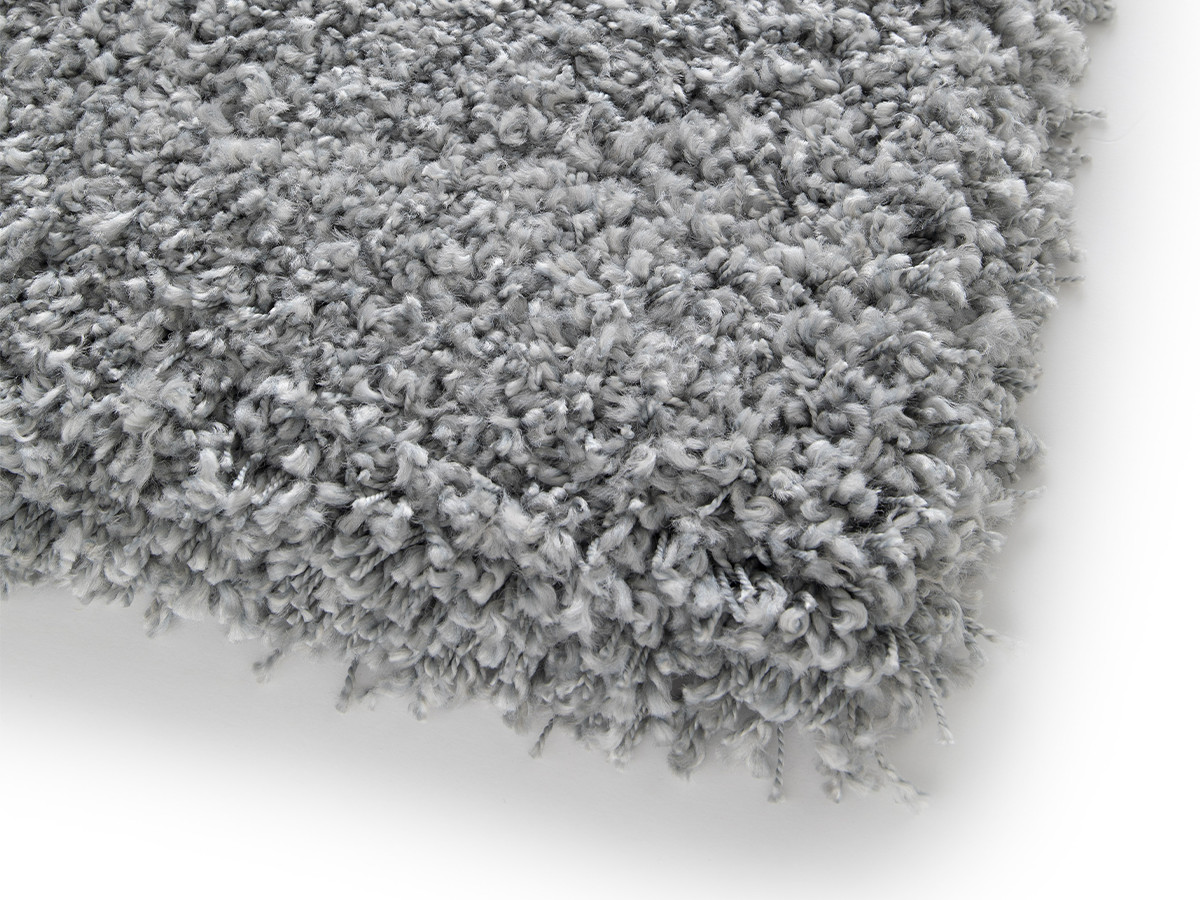 NOKU effen shaggy vloerkleed