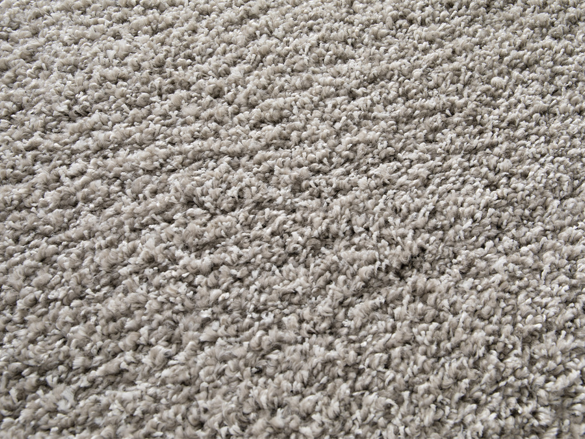 NOKU effen shaggy vloerkleed