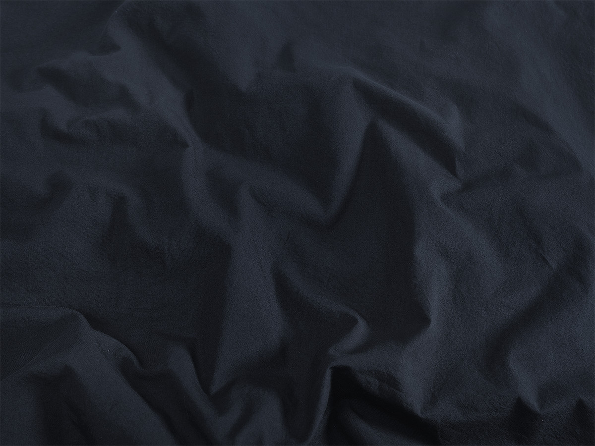 Housse de couette HERA en percale de coton bleu clair — vue 5