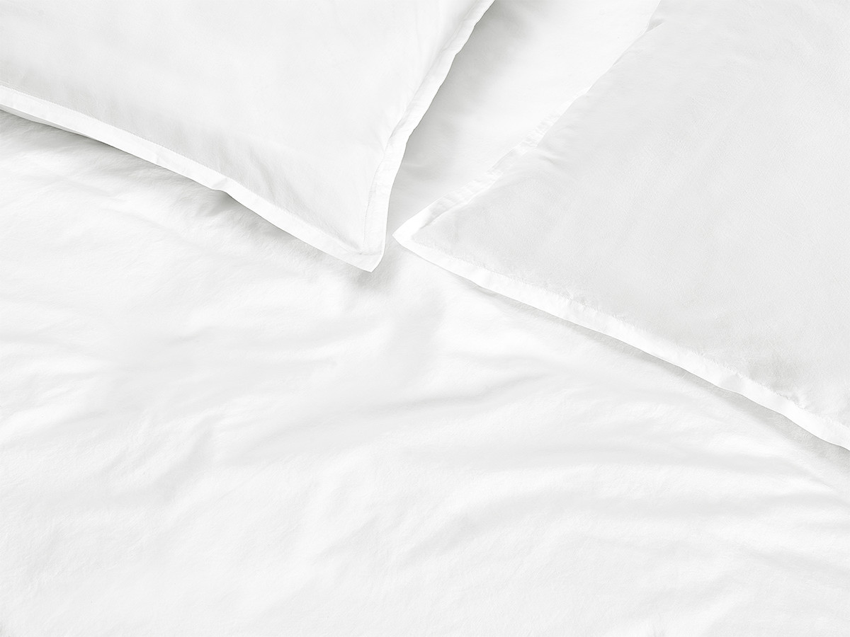 HERA volwassen katoenen percal beddengoedset met dekbedovertrek en kussenslopen