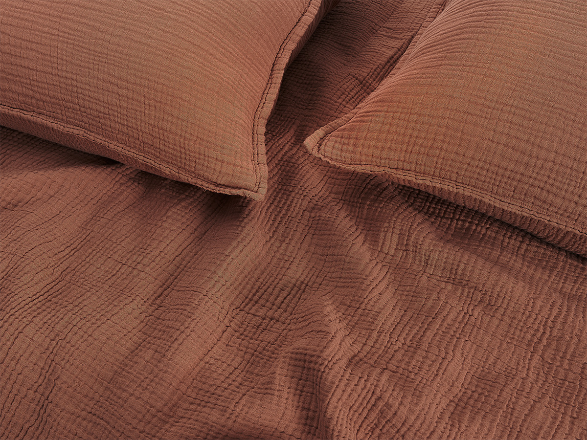 HESTIA katoenen gaas dekbedovertrek