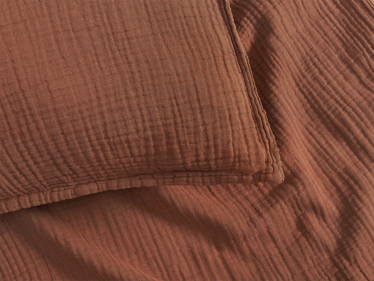 HESTIA katoenen gaas dekbedovertrek