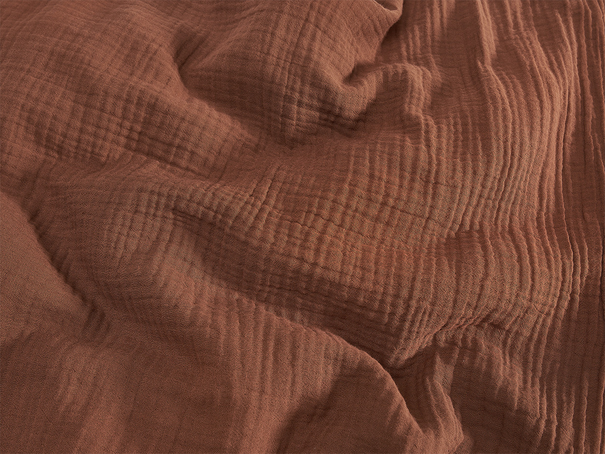 HESTIA katoenen gaas dekbedovertrek