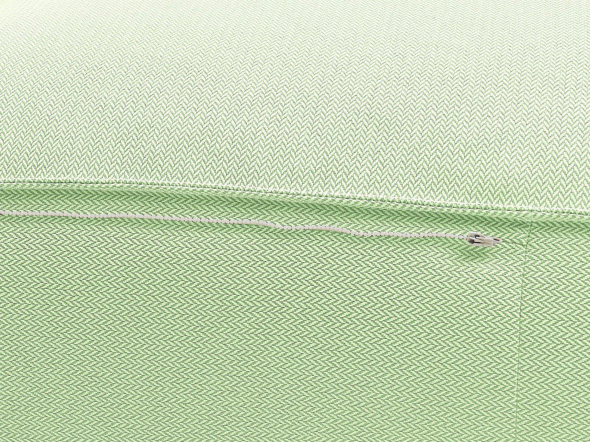 Chaise longue zonder armleuningen met beschermhoes voor modulaire tuinbank BIARRITZ