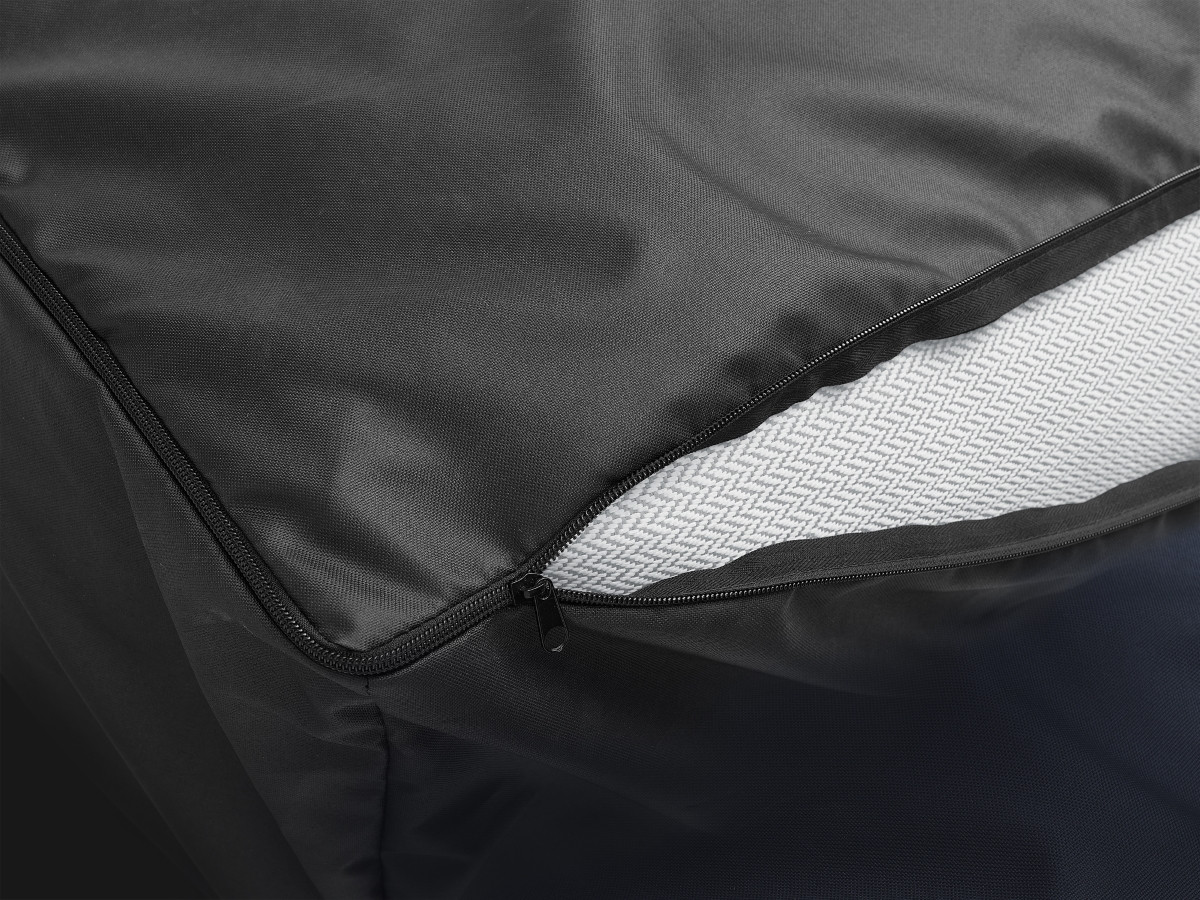 Pouf avec bâche de protection pour canapé de jardin modulable BIARRITZ