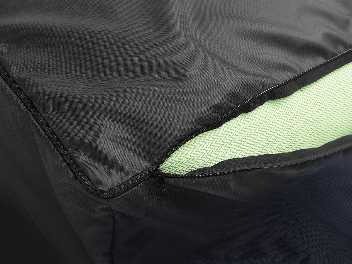 Pouf avec bâche de protection pour canapé de jardin modulable BIARRITZ