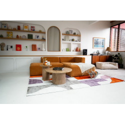 Table basse BOECIA travertin ⌀ 40 cm - vue 4