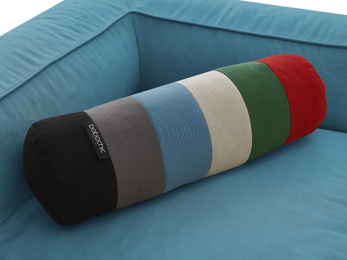 Chaise longue zonder armleuningen voor de modulaire tuinbank GIULIA met beschermhoes