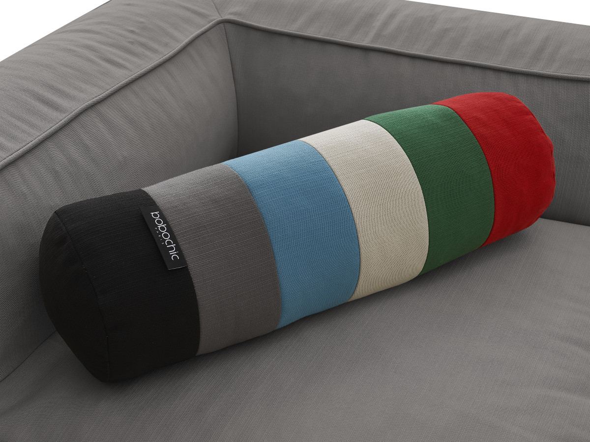 Chaise longue zonder armleuningen voor de modulaire tuinbank GIULIA met beschermhoes