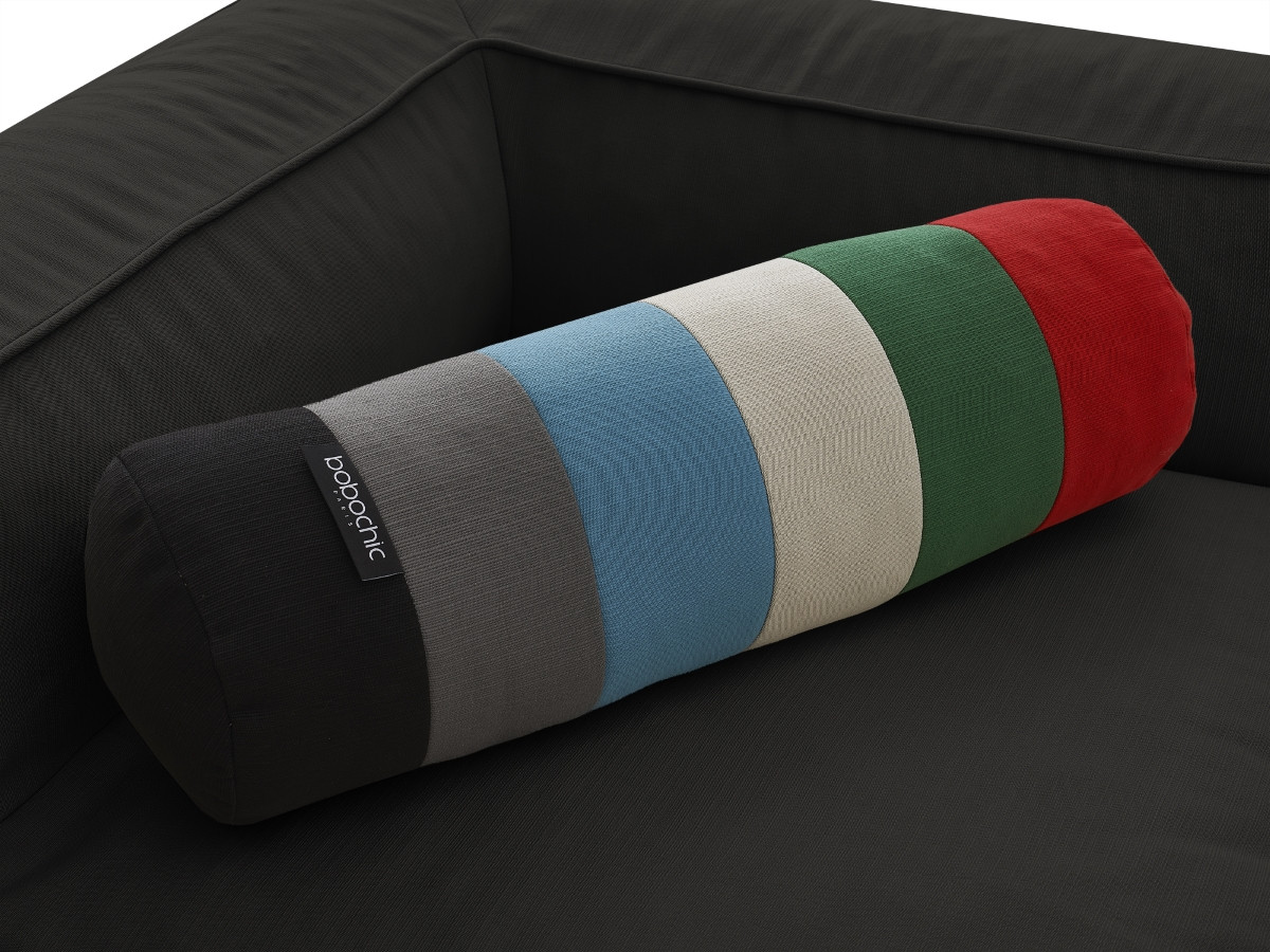 Chaise longue zonder armleuningen voor de modulaire tuinbank GIULIA met beschermhoes