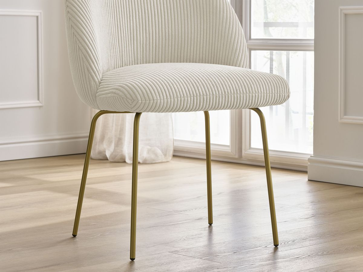 Canapé d'angle fixe EVEREST tissu chiné - Orange - Angle droit - 10 coussins