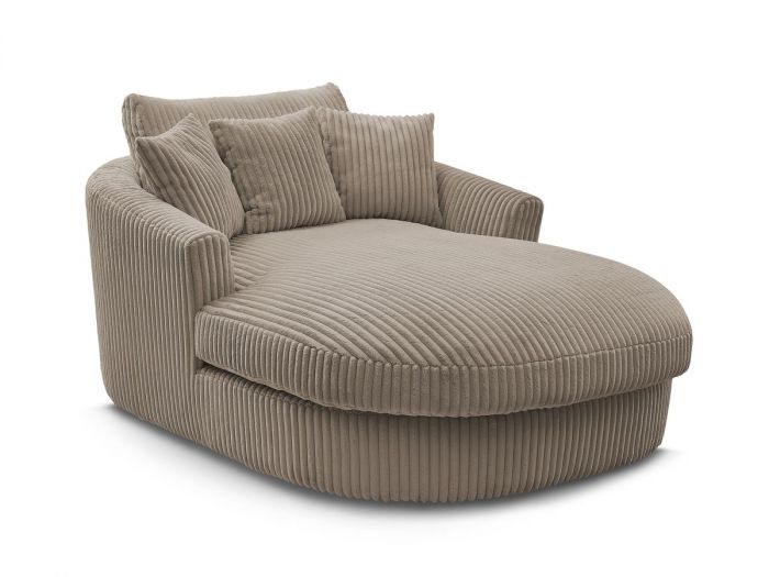 Fauteuil BELEM gros côtelé doux